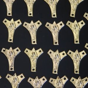 "Our Lady of the Snows" 22 Cross Charms Pendants